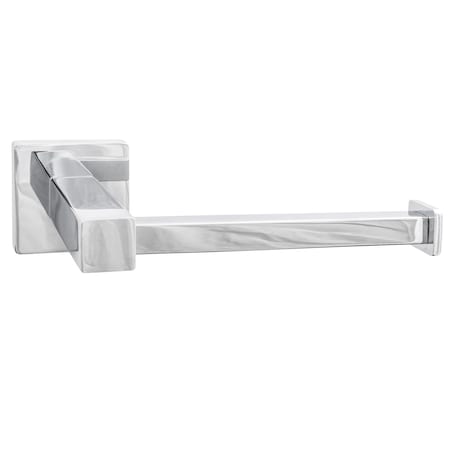 Sure-Loc Hardware Vlora Solid Brass Single Post Paper Holder, Polished Chrome VR-PH1 26